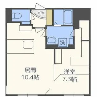 レブニーズ ザ・レジデンス N21【508号室】の間取り