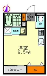 Kamprad【1階】の間取り