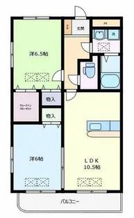 ルネスグランドールⅠ【301号室】の間取り