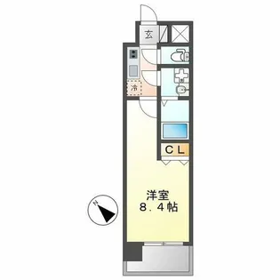 マリオン千代田【11階】の間取り