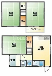 和歌山県岩出市川尻【一戸建】の間取り