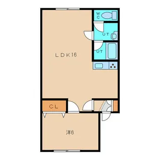 ハイムR No.2【102号室】の間取り