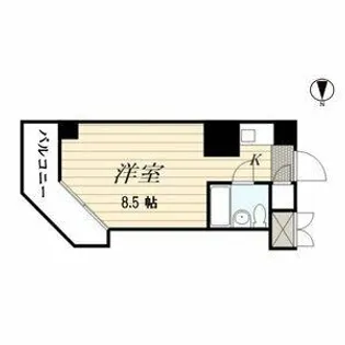 ラ・レジダンス・ド・ノーブル【701号室】の間取り