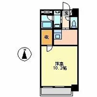 ソフィア八田【3階】の間取り