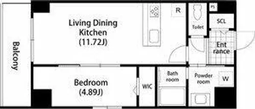 GRAN DUKE栄elima【4階】の間取り