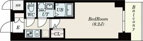 S-RESIDENCE熱田【10階】の間取り