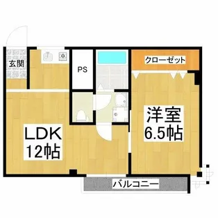 ネオレジデンスサカタ【3階】の間取り