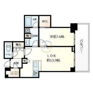 グランドメゾン新梅田タワー THE CLUB RESIDENCE【11階】の間取り