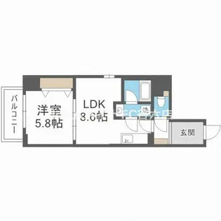 M-chris【10階】の間取り