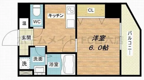 DWELL GALAXY【9階】の間取り