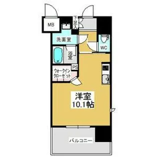 エスペランサ葵【5階】の間取り