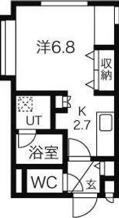 コードザ・ビースト【1階】の間取り