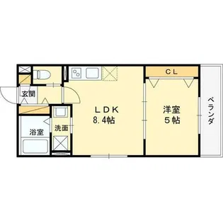 ティアラ豊川【3階】の間取り