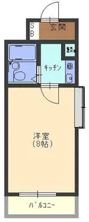 ラ・フォーレ千林【4階】の間取り