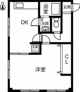 コーポ山口【103号室】の間取り