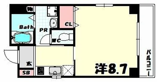 宝ビル【2階】の間取り