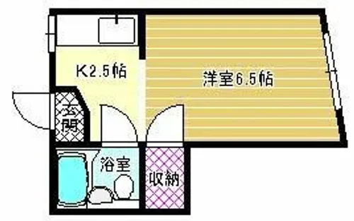 ハイツまほろば【3階】の間取り