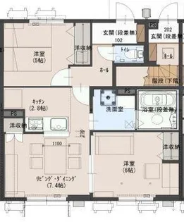 エクセレントパルⅡ【102号室】の間取り