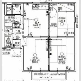 ブルースカイ山本Ⅱ【102号室】の間取り