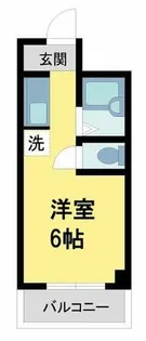 シャトー仁川【2階】の間取り