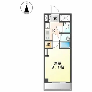 アイネシュタット【3階】の間取り