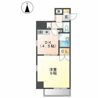 アイネシュタット【201号室】の間取り