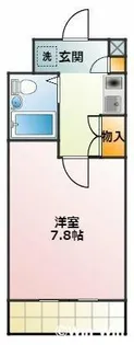 ポプラ豊橋マンション【202号室】の間取り