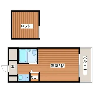 グランドムール都島【6階】の間取り