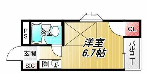 カーサM・K【2階】の間取り