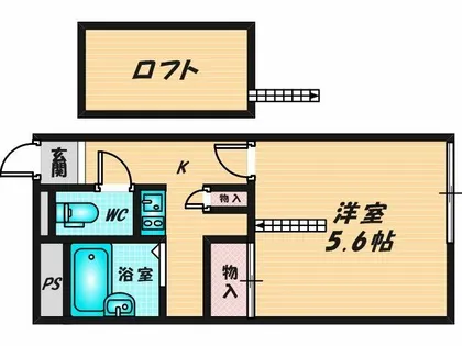 レオパレスカナール【1階】の間取り