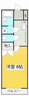 パークハイツ・平川【2階】の間取り