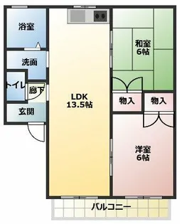 ファミール88【203号室】の間取り