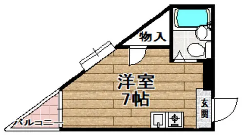 ハイツエレガンス【3階】の間取り