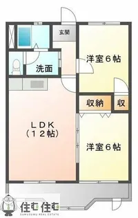 コーポラスコスモス【0202号室】の間取り