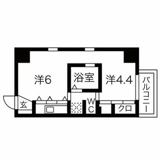 ラ・シュシュ覚王山【3階】の間取り