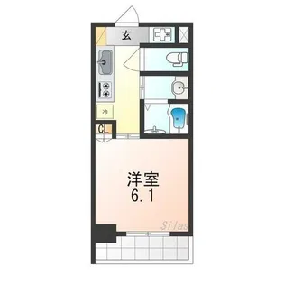 MAXIV大阪堺【8階】の間取り