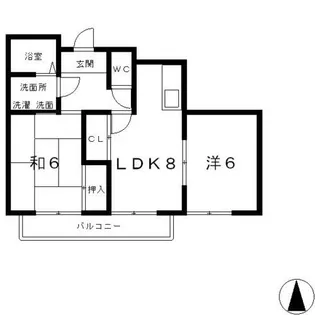 メゾンド・タナカ【1階】の間取り