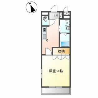 グローリエ・N【2階】の間取り