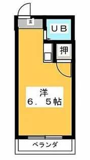 ステイツM【5G号室】の間取り