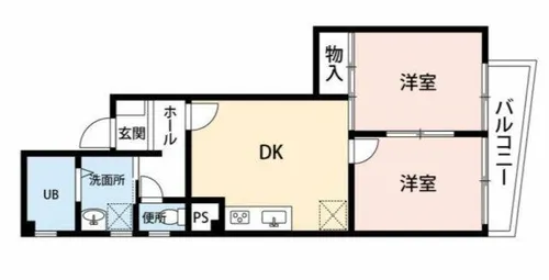 シャンテ21【2階】の間取り