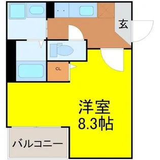 Jack takiharuⅡ【3階】の間取り