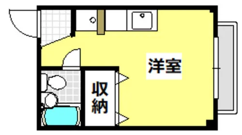 大住マンション【307号室】の間取り