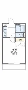 レオパレスWITH-A【3階】の間取り