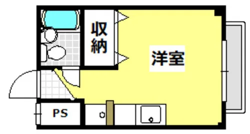 大住マンション【308号室】の間取り