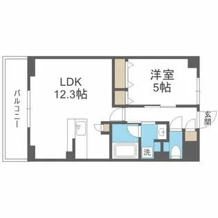estageo関目高殿【6階】の間取り