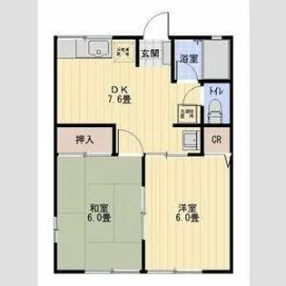 パークサイド【1階】の間取り