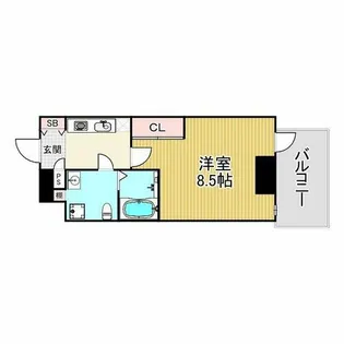 S-FORT西宮【9階】の間取り