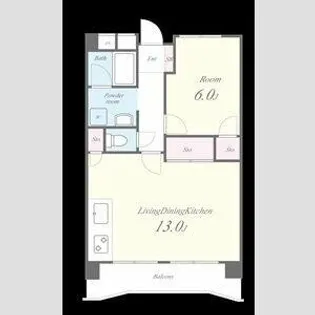 グランデあんご【9階】の間取り