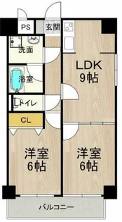 BGC難波タワー【6階】の間取り