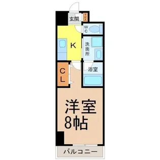 ベクヴェーム・ラウム【5階】の間取り